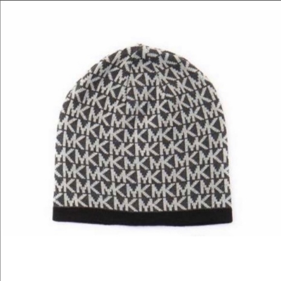 NWT Michael Kors Logo Muffler, Hat, & Gloves Set - Picture 3 of 6